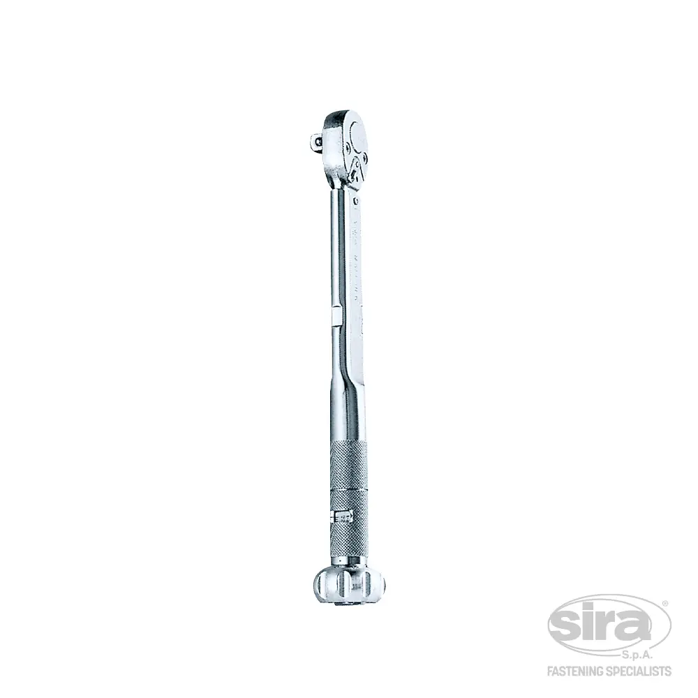 SIRA-SpA-chiavi-dinamometriche-serie-QLK Chiave dinamometrica meccanica a scatto con testa a cricchetto QLK - immagine 1