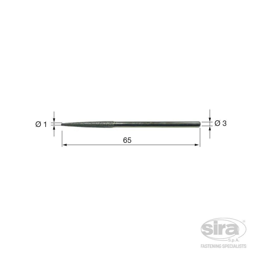 SIRA-SpA-lappatore-lima-diamantata-tonda Lima diamantata per lappatori MAH - immagine 1