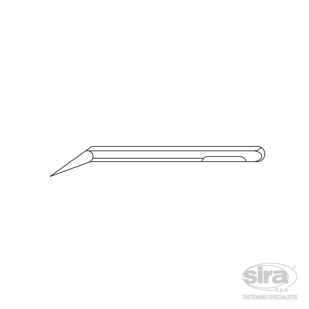 SIRA-SpA-martelli-scalpellatori-scalpelli-UFC-2 Scalpello piatto curvo - immagine 1