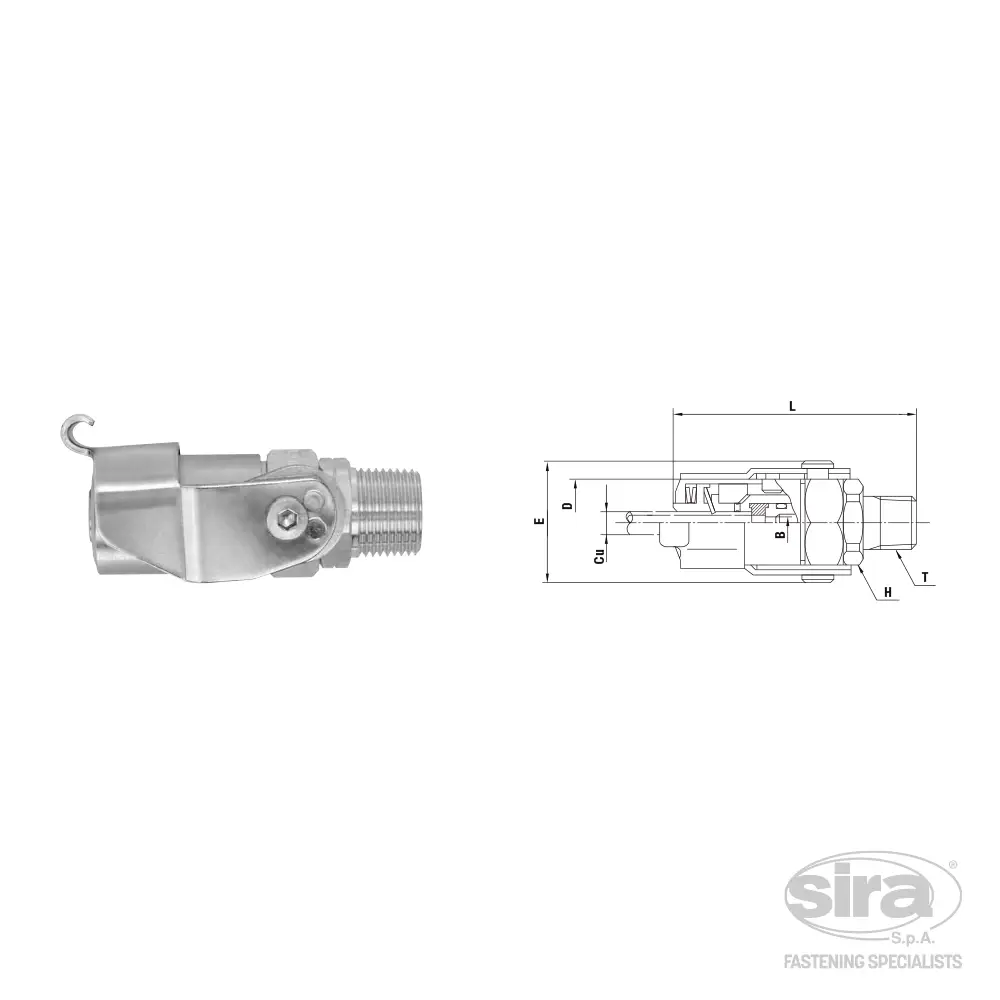 SIRA-SpA-raccordi-per-tubi-in-ottone-gas-inerti-vuoto-serie-SP-C-dimensioni Raccordo per tubi in ottone per gas inerti PC-V - immagine 1