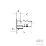 Innesto in resina "One touch" PLA PFF - immagine 2