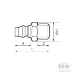 Raccordo per aria compressa PM - immagine 2