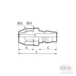 Raccordo per aria compressa PN - immagine 2