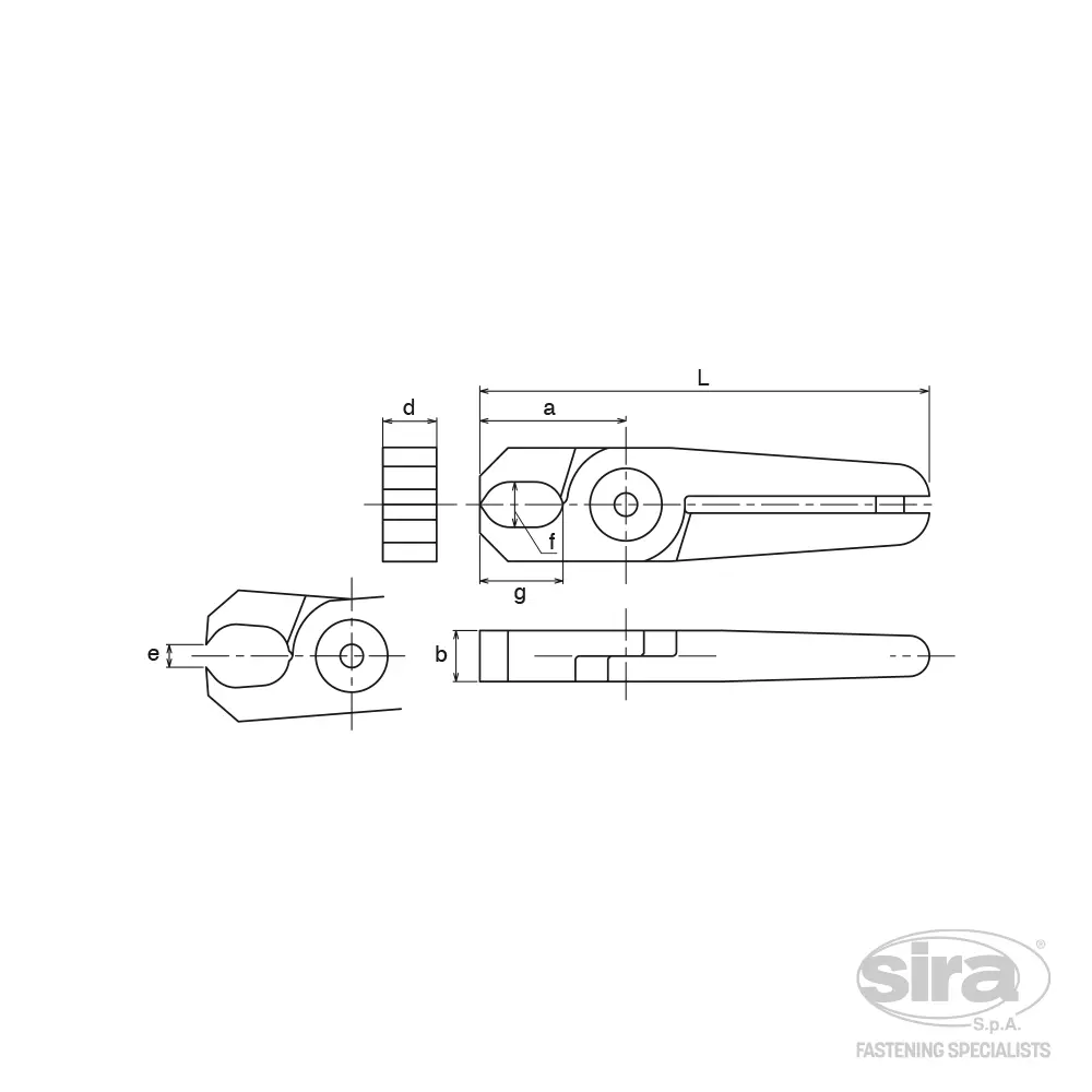 SIRA-SpA-tronchese-manuale-lama-tipo-AE Lame per tronchesi manuali GT - immagine 1