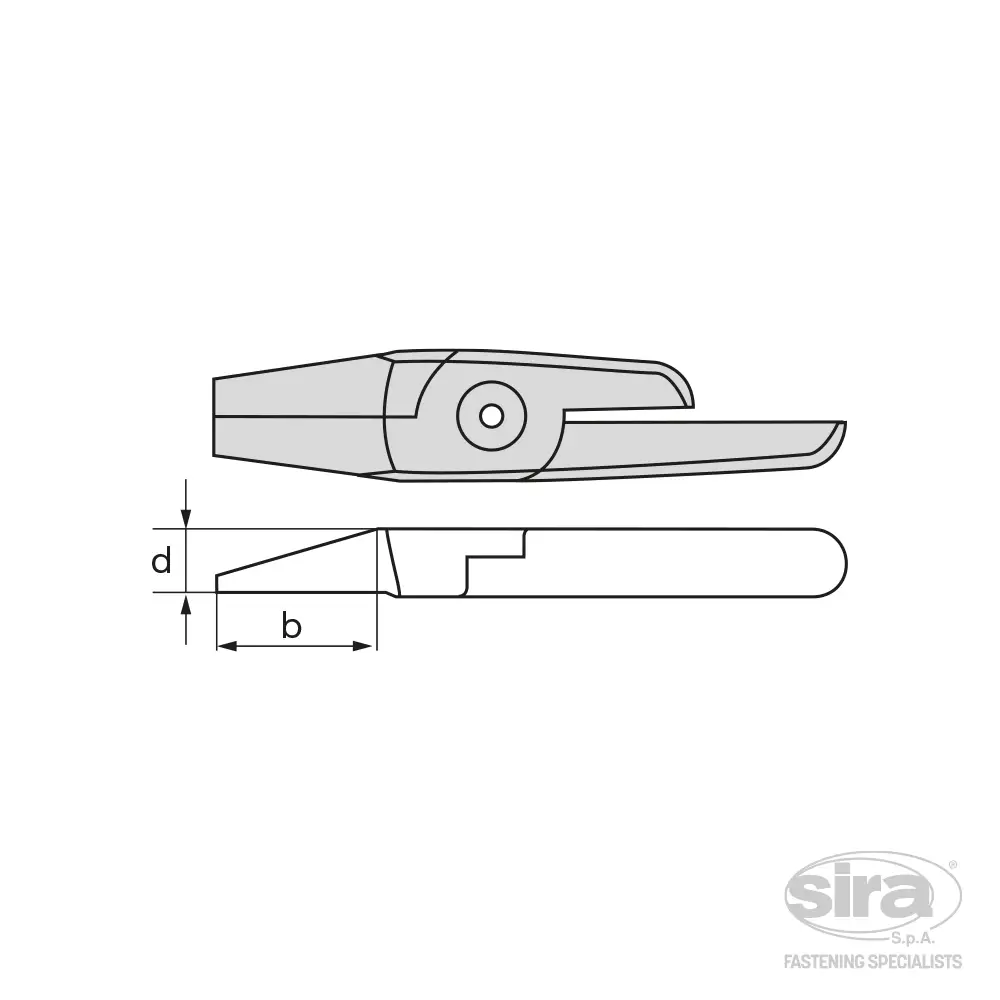 SIRA-SpA-tronchese-manuale-lama-tipoF Lame per tronchesi manuali CP - immagine 1
