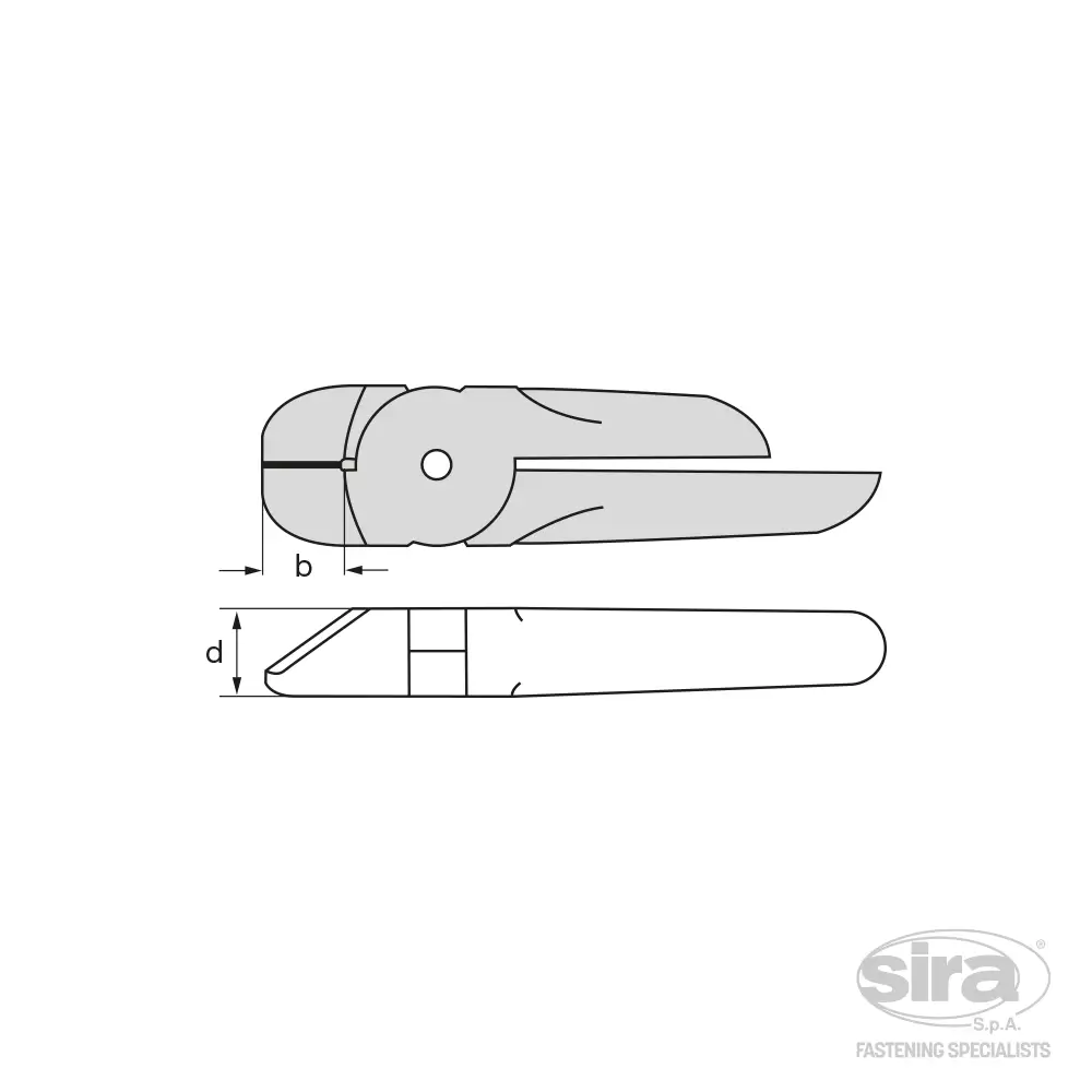 SIRA-SpA-tronchese-manuale-lama-tipoP Lame per tronchesi manuali CP - immagine 1
