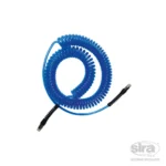 Tubo a spirale in poliuretano raccordato